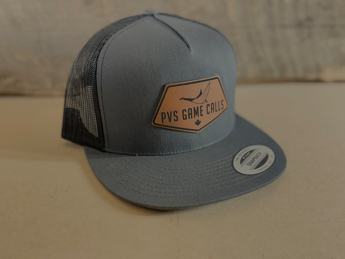PVS SNAPBACK TRUCKER HAT - FLAT BRIM