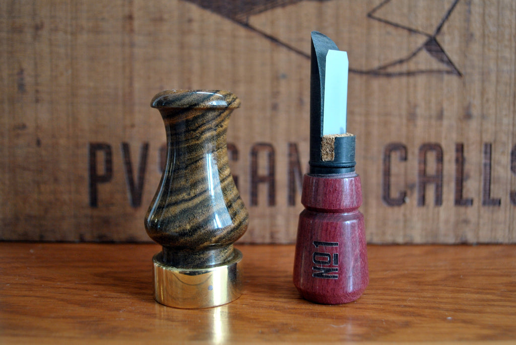 N0.1 - Bocote and Purple Heart Duck Call