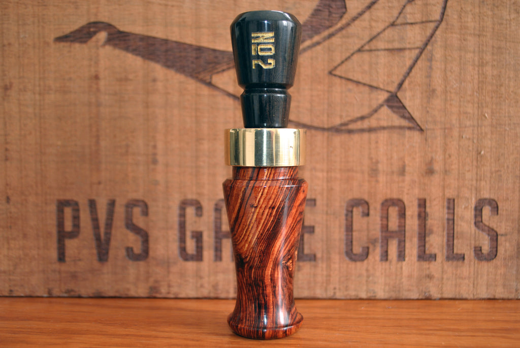 N0.2 - Cocobolo and Blackwood Duck Call