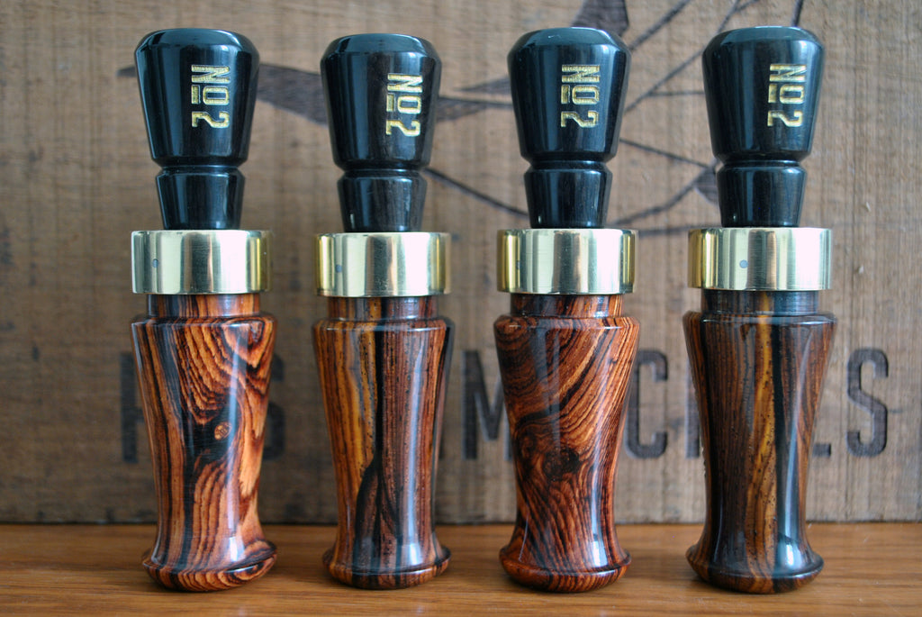 N0.2 - Cocobolo and Blackwood Duck Call