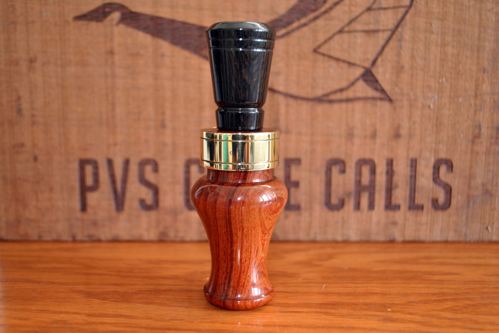 N0.1 - Burmese Rosewood and Blackwood Duck Call