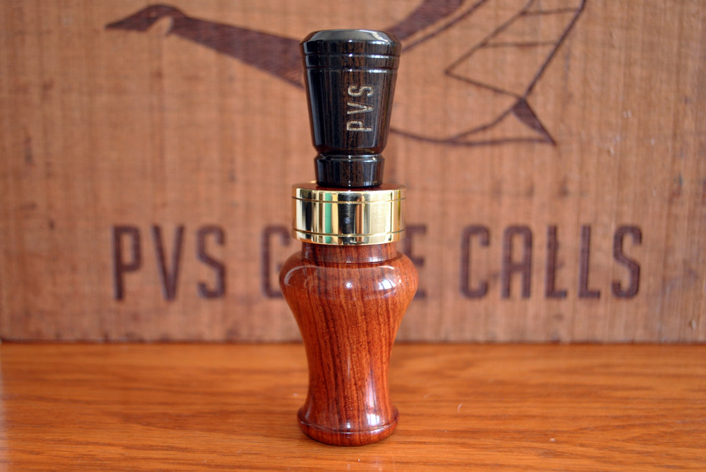 N0.1 - Burmese Rosewood and Blackwood Duck Call