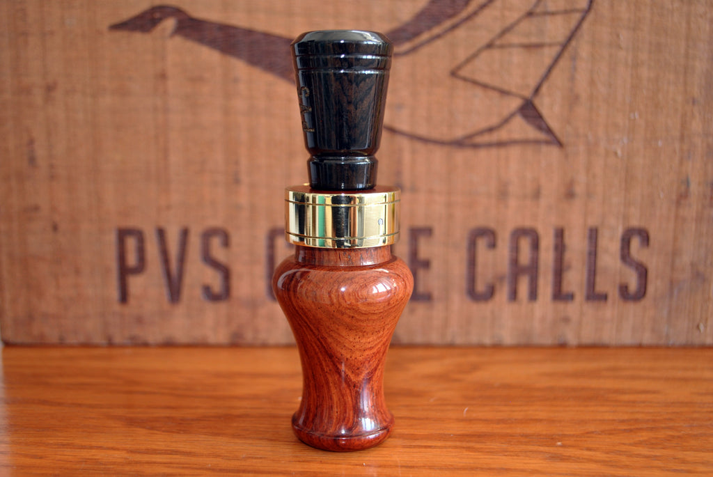 N0.1 - Burmese Rosewood and Blackwood Duck Call