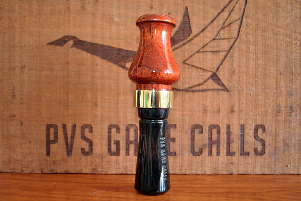 N0.6 Bloodwood and Blackwood Goose Call