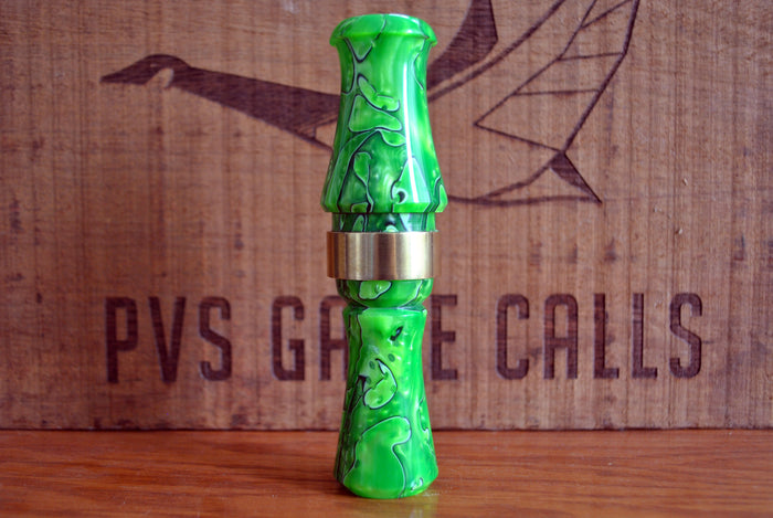 N0.5 - Lime Acrylic Goose Call